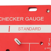 DURAFORCE New 28 Thread Identifier Gauge Screw Nut and Bolt Thread Checker Inch and Metri
