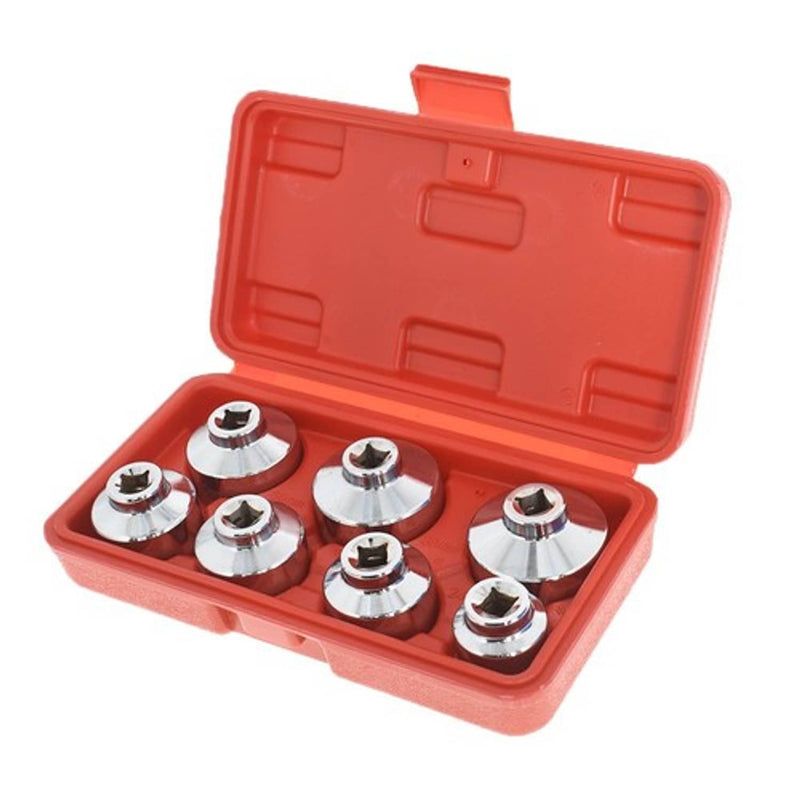 DURAFORCE Cartridge Housing Oil Filter Cap Wrench Socket Tool Set 24mm 30mm for Cadillac