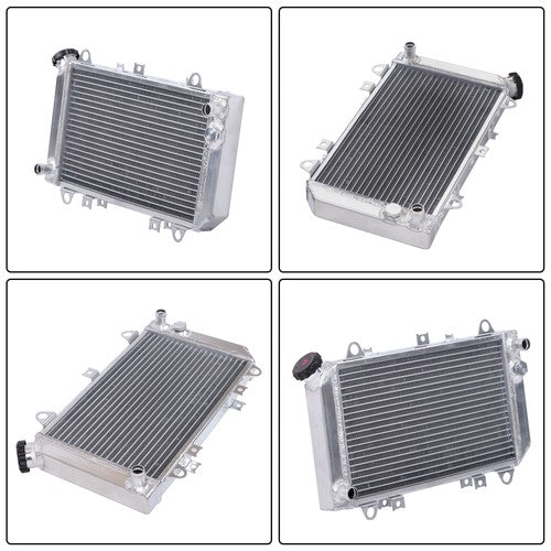 DURAFORCE Aluminum Radiator with cap for Kawasaki Mule 2500 2510 2520 1993-2000 39061-1270