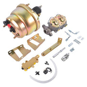DURAFORCE 7" Zinc Power Brake Booster Conversion Kit for Chevy Impala Bel Air 1959-1964