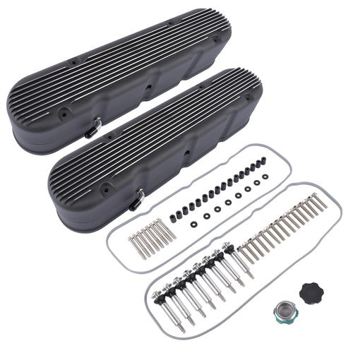 DURAFORCE Aluminum Engine Valve Covers for All LS Engines Using LS1 LS2 LS3 LS6 LS7 Coils