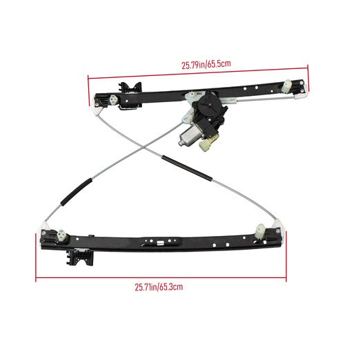 DURAFORCE Front LH Power Window Regulator 6Pins For Land Rover Range Rover 2013-18 2019
