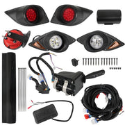 DURAFORCE 12V Golf Cart LED Light Kit For Yamaha G29 YDR Drive 07+ Turn Signal Horn Brake