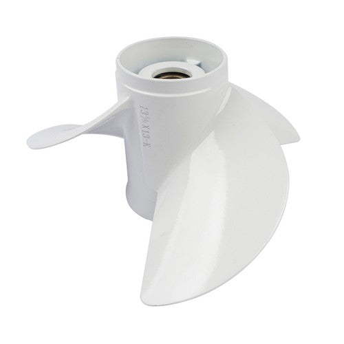 DURAFORCE 13-5/8" x13" Propeller for Yamaha 50-130HP 6E5-45949-00-00 Right Hand Rotation