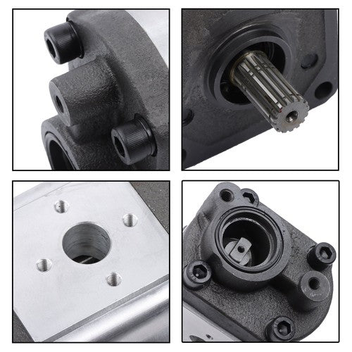 DURAFORCE Hydraulic Pump 35861-82203 35861-82202 For Kubota Tractor M8950 M7950 M6950 US