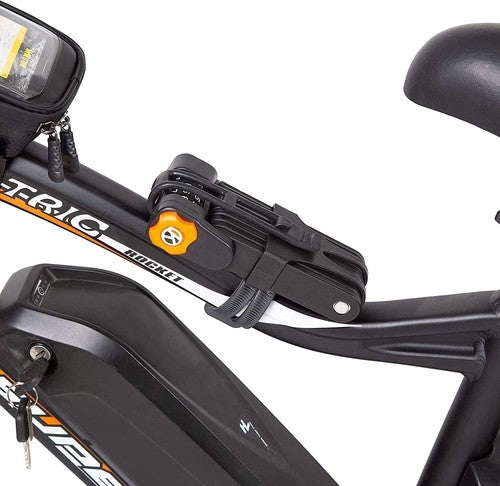 Bike Motorcycle Lock For ECOTRIC Heavy Duty Anti Theft 85cm Password Steel Bars