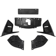 DURAFORCE For 2017-2020 Lexus IS200t IS350 Front Bumper Set to 2021+ F-Sport W/Spoiler Lip