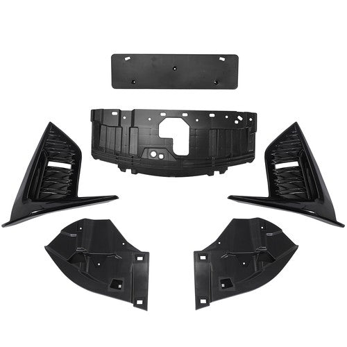 DURAFORCE For 2017-2020 Lexus IS200t IS350 Front Bumper Set to 2021+ F-Sport W/Spoiler Lip