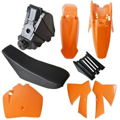 DURAFORCE For Senior Adventure Junior 50cc SX SR JR Plastic Body Fender Tank Seat Kit