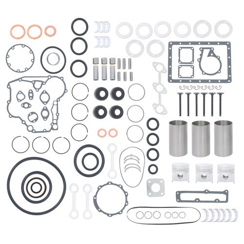 DURAFORCE Engine L245 L245DT L245C D1101 Overhaul Rebuild Kit For Kubota Engine Tractor