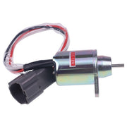 DURAFORCE Fuel Stop Solenoid Valve For John Deere 3203 4105 3032E 3036E 3038E 12V