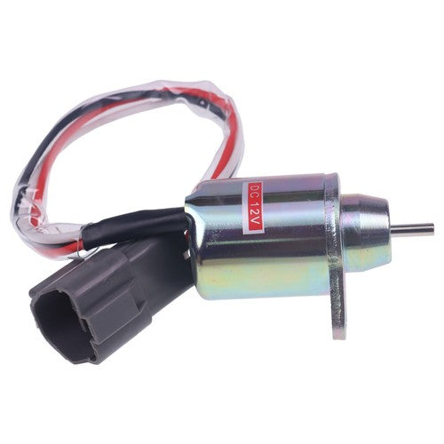 DURAFORCE Fuel Stop Solenoid Valve For John Deere 3203 4105 3032E 3036E 3038E 12V
