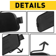 DURAFORCE 71104-T7M-H00 Front Bumper Tow Hook Cover Cap for Honda HR-V HRV 2019 2020 2021