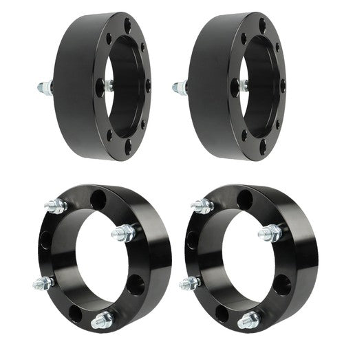 DURAFORCE For Polaris Ranger RZR Wheel Spacers 4x156 2" 131mm M12x1.5 4Pcs Silver 2013+