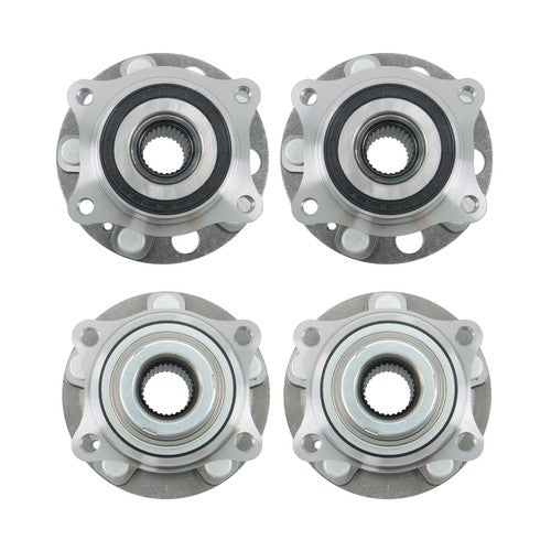 DURAFORCE 4pcs For Hyundai Tucson Kia Sportage AWD 2017-2020 Front Rear Wheel Bearing Hub