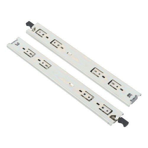 DURAFORCE 1 Pair 18 Inch 150 Lb Capacity Heavy Duty Locking Drawer Slides