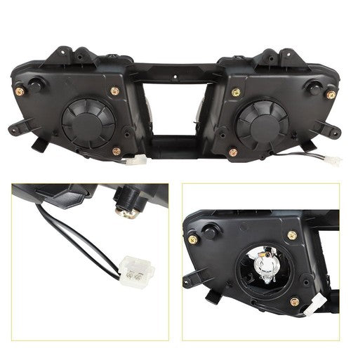 DURAFORCE Front Headlight Headlamp Fit For Yamaha 2008 09 10 11 12 13 14 2015 2016 YZF R6