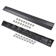 DURAFORCE Pair Front Lower Door Trim Molding Black for Cadillac XT5 2017-2025 Left & Right