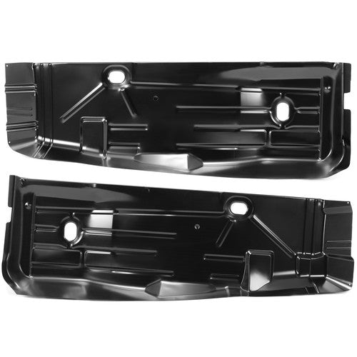 Pair Full Length Front Floor Pan Rust Repair For Camaro Firebird 67 68 69 Steel
