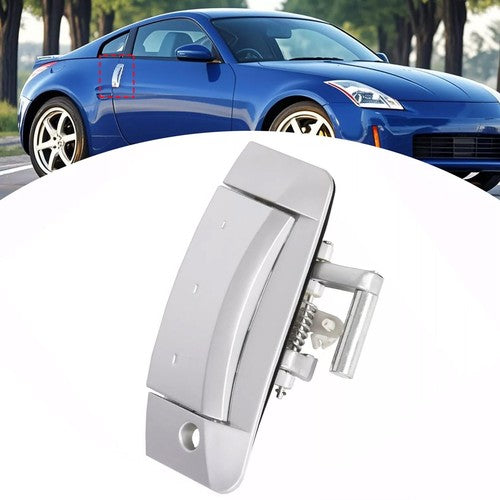 DURAFORCE Exterior Door Handle Front Right Passenger Side for 2003-2009 Nissan 350Z