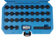 DURAFORCE Wheel Lock Lug Nut Master Key Set Removal Socket Tool Kit for Mercedes 301 330