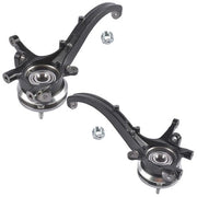 DURAFORCE 2Pcs Front Steering Knuckle Wheel Hub Bearing Assys For Hyundai Sonata 2002-2005