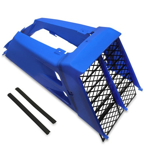 Yamaha Banshee 350 Plastic Gas Tank Side Covers and Grill 1987 2006 Blue