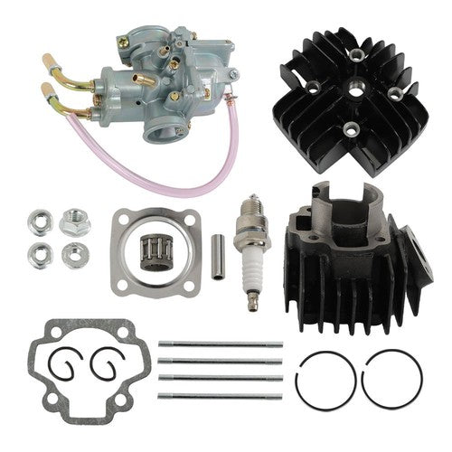 DURAFORCE Carburetor Cylinder Piston Ring Gasket Top End For Yamaha PW 50 PW50 1981-2009