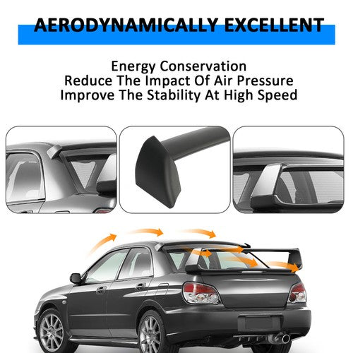 02-07 Subaru Impreza WRX STI Style Rear Window Roof Spoiler Wing