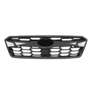 DURAFORCE Fit For Subaru Crosstrek 2018-20 Front Bumper Grille Black Carbon Fiber Plastic
