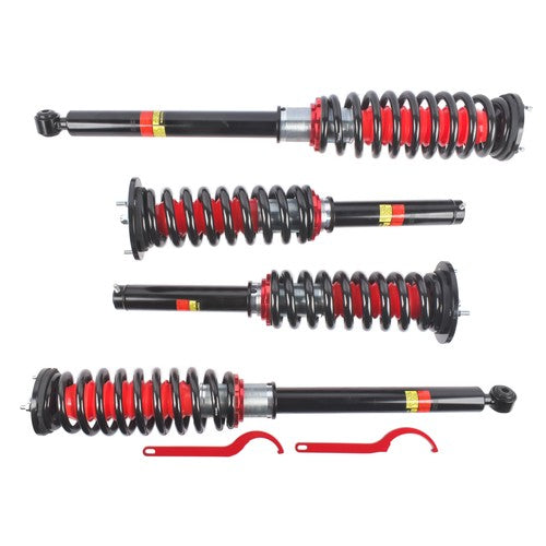 DURAFORCE 2 Front + 2 Rear Coilover Suspension Kit For Mercedes S-Class S500/S600 2000-06