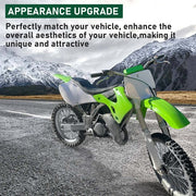 DURAFORCE 7PCS Plastic Kit Restyle Fairing BodyWork Set For KAWASAKI KX125 KX250 1999-2002