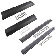 DURAFORCE 4Pcs Front Rear Lower LH & RH Door Trim Molding Black for Cadillac XT5 2017-2025
