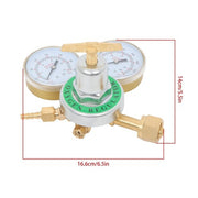 DURAFORCE Brass Oxygen Regulator CGA540 Pressure Gauge Victor Type Solid Brass
