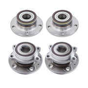 DURAFORCE 4pcs Front Rear Wheel Bearing Hub FWD For Volkswagen Passat Jetta Tiguan Audi TT