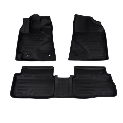 DURAFORCE New Floor Mats for Toyota Corolla Sedan 2014-2019 All Weather Rubber Floor Liner