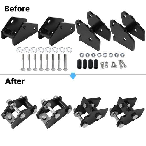 DURAFORCE Front + Rear 3" Full Lift Kits For Polaris Ranger Fullsize 570 XP 900 1000 Crew
