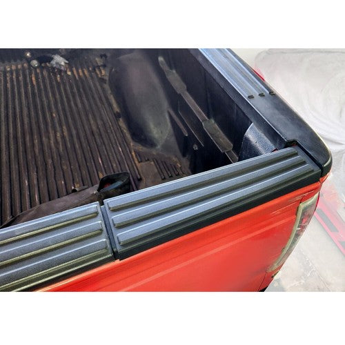 Flex Step Side Tailgate Molding Covers for 09 14 Ford F 150 End Cap Trim 2Pcs