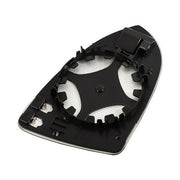 DURAFORCE Right Side Mirror Glass Heated Convex with Plate For VW GOLF MK7 MK7.5 2013-2018