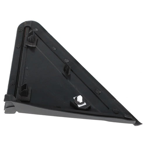 DURAFORCE For Grand Caravan 2008-20 Mirror Flag Applique Plastic Right Side Black