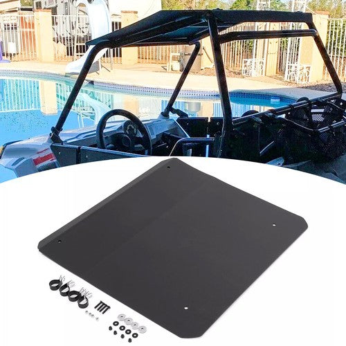 DURAFORCE For 2009-2021 Polaris RZR 170 EFI Black Top Roof PE Plastic Durable