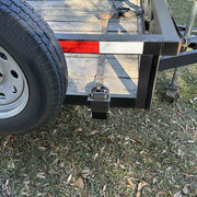 DURAFORCE Black 2Pk Adjustable Trailer Stake Pocket D-Ring Heavy Duty Load Limit 5400lbs