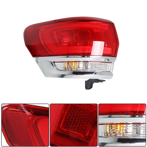 DURAFORCE Quality Tail Light For Jeep Grand Cherokee 2014-20 Driver Left Side Rear Halogen