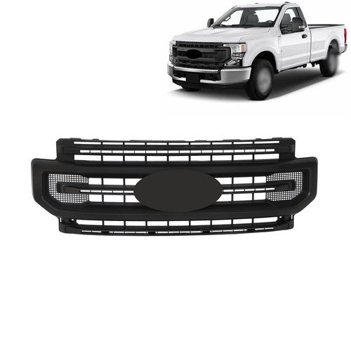 DURAFORCE For Ford F250 F350 2020-2022 Super Duty LC3Z-8200-EA Front Bumper Grille Black