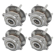 DURAFORCE 4pcs AWD For Hyundai Santa Fe 2007-14 Sorento 11-15 Front Rear Wheel Hub Bearing