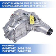 DURAFORCE For 2011-2016 GMC Sierra 2500 3500 Pickup 6.0L Transfer Case floor shift opt NQG