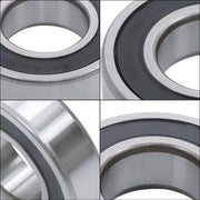 DURAFORCE 62/28-2RS Deep Groove Ball Bearings 4 Pcs 28mmx58mmx16mm Double Rubber Sealed