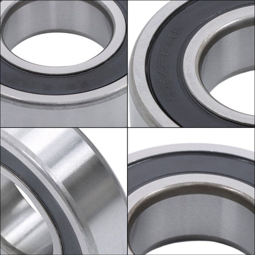 DURAFORCE 62/28-2RS Deep Groove Ball Bearings 4 Pcs 28mmx58mmx16mm Double Rubber Sealed