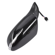 DURAFORCE Driver Left Side Black Power Heated Mirror w/ Signal Light for Kia Forte 2014-16