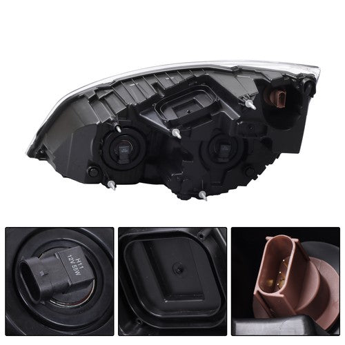 DURAFORCE Headlight For Freightliner Cascadia 2018-2023 Right Passenger Side Headlamp